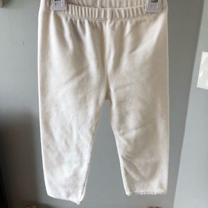 BabyGap Velour Leggings with picot trim